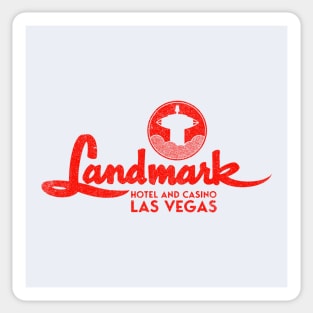 Vintage Landmark Hotel and Casino Las Vegas Sticker